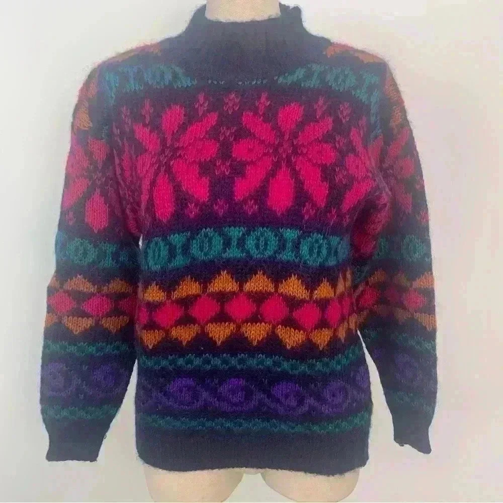 Vintage Mohair Blend Milano Design Group Sweater - Picture 2 of 8